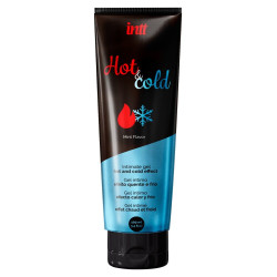 Лубрикант Hot & Cold на водна основа с вкус на мента "Intt"