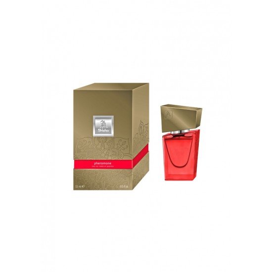 Женски феромонен парфюм Shiatsu red 15ml.