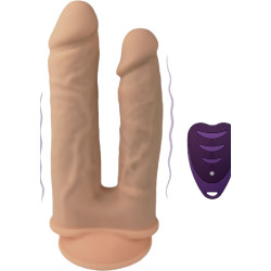 Вибратор двоен с дистанционно- Double penetration 7/8"