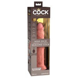 Вибратор 9" King Cock с дистанционно