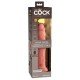 Вибратор 9" King Cock с дистанционно Вибратор 9" King Cock с дистанционно