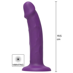 Вибратор Harness Dong 19.5 cm Лилав