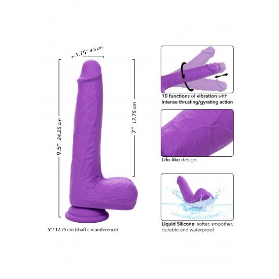 Вибратор 7" CalExotics Gyrating & Thrusting Вибратор 7" CalExotics Gyrating & Thrusting