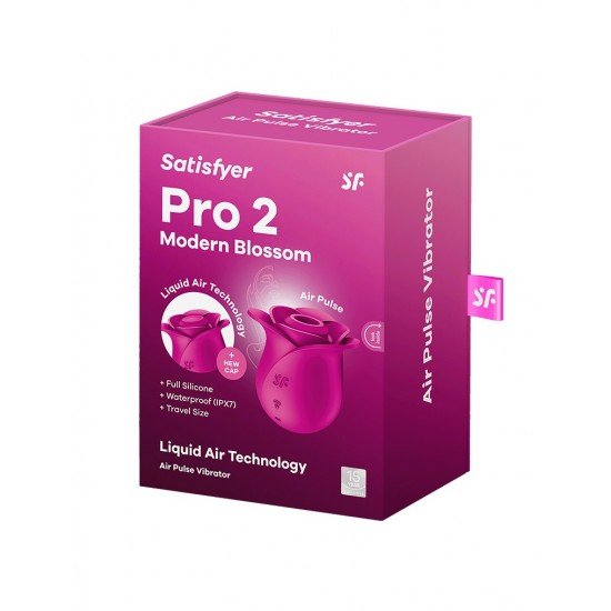 Въздушен клиторен стимулатор Satisfyer - Pro 2 Modern Blossom - розов Въздушен клиторен стимулатор Satisfyer - Pro 2 Modern Blossom - розов