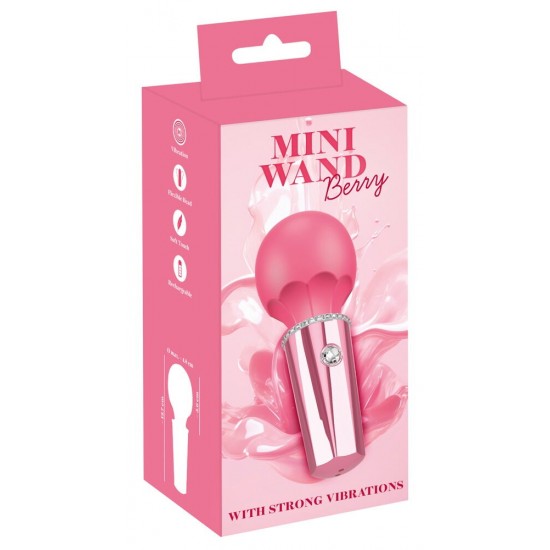 Мини масажор Mini Wand Berry