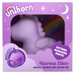 Вибратор еднорог клиторстимулатор - Karma Lilac Unihorn!