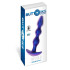 Анален плъг с вибрация и дистанционно The Bold Beaded Vibr
