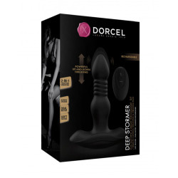 Вибриращ плъг с дистанционно управление Dorcel - Deep Stormer