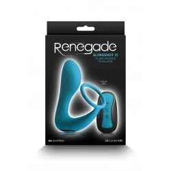 Вибриращ простатен масажор с пенис ринг Renegade Slingshot II + дистанционно управление