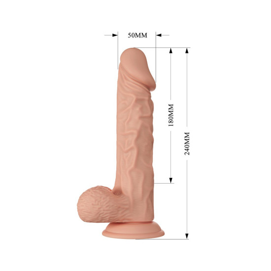 Дилдо реалистично Buraq 24 cm Дилдо реалистично Buraq 24 cm