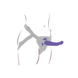 Дилдо Harness Dong Silicone S