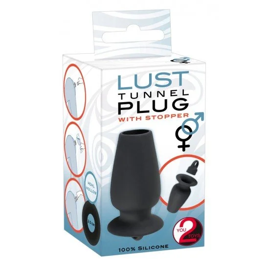 Тунелен бът плъг с тапа Lust Тунелен бът плъг с тапа Lust