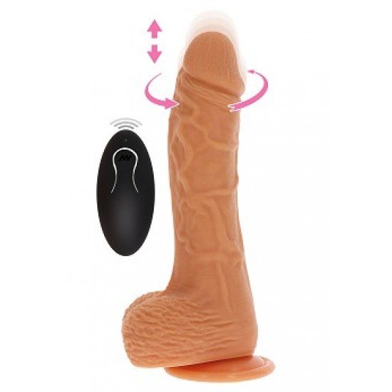 Въртящо и пулсиращо дилдо Get Real Thrusting Въртящо и пулсиращо дилдо Get Real Thrusting