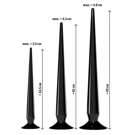 Супер дълъг гъвкав Butt Plug M - 42см Супер дълъг гъвкав Butt Plug M - 42см