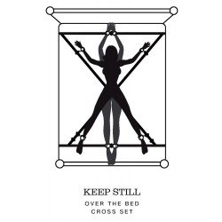  Връзки за легло с белезници Keep Still Fifty shadows of Gray