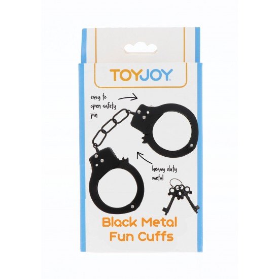 Черни метални белезници ToyJoy Черни метални белезници ToyJoy
