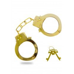 Златни метални белезници ToyJoy