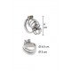 Пенис клетка Extreme Chastity Cock Cage Metal Пенис клетка Extreme Chastity Cock Cage Metal