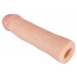 Удължител/Удебелител 22 см за пенис BIG ТЕЛЕСЕН