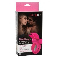 Вибриращ пенис ринг Butterfly Dual