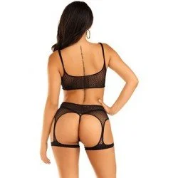 Топ и колан - жартиер Leg Avenue