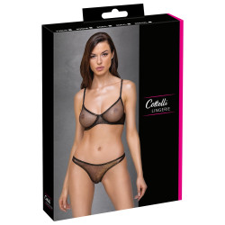 Комплект сутиен и прашки Gold shimmer M/L