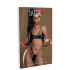 Боди Naughty Whispers Wetlook Bodysuit With Halter S/M