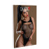 Боди Naughty Whispers Highwaist Bodysuit With Chain S/M