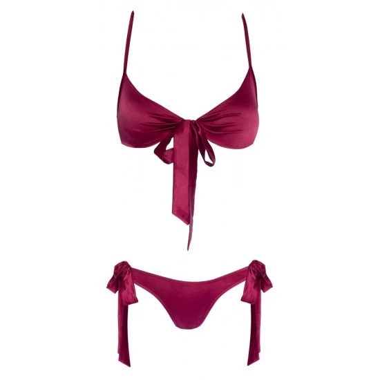 Комплект бордо две части Cottelli LINGERIE Комплект бордо две части Cottelli LINGERIE