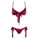 Комплект бордо две части Cottelli LINGERIE Комплект бордо две части Cottelli LINGERIE