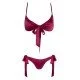 Комплект бордо две части Cottelli LINGERIE Комплект бордо две части Cottelli LINGERIE