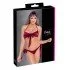 Комплект бордо две части Cottelli LINGERIE