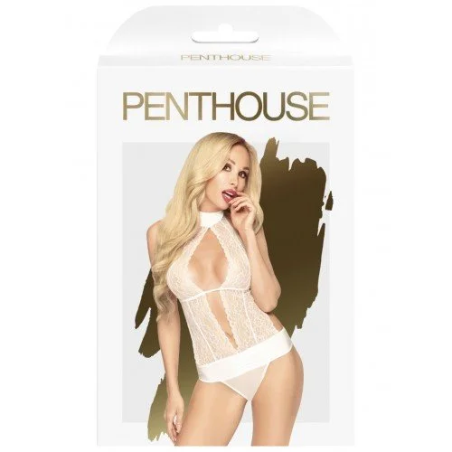 Боди Penthouse Perfect Lover L/XL бяло