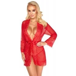 Червено данетеленo кимоно L/XL