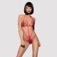 Боди S/M Luiza-teddy Червено Боди S/M Luiza-teddy Червено