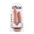 Двойно дилдо за колан  King Cock  6"