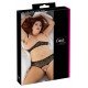 Комплект отворен сутиен и прашка Cottelli CURVES Комплект отворен сутиен и прашка Cottelli CURVES