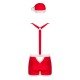 Коледен костюм от 2 части Mr. Claus L/XL Коледен костюм от 2 части Mr. Claus L/XL