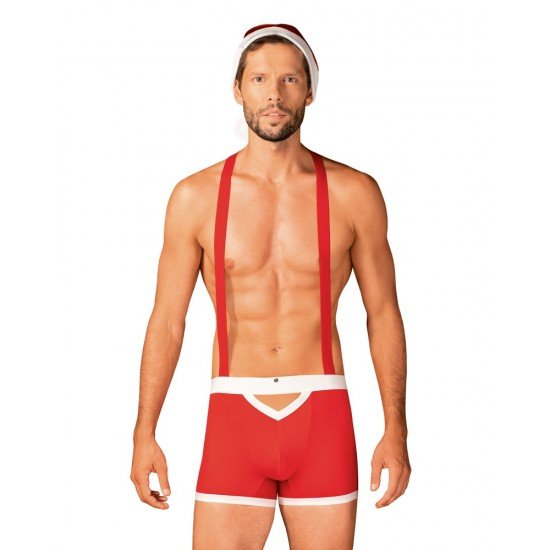 Коледен костюм от 2 части Mr. Claus L/XL Коледен костюм от 2 части Mr. Claus L/XL