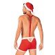Коледен костюм от 2 части Mr. Claus L/XL Коледен костюм от 2 части Mr. Claus L/XL