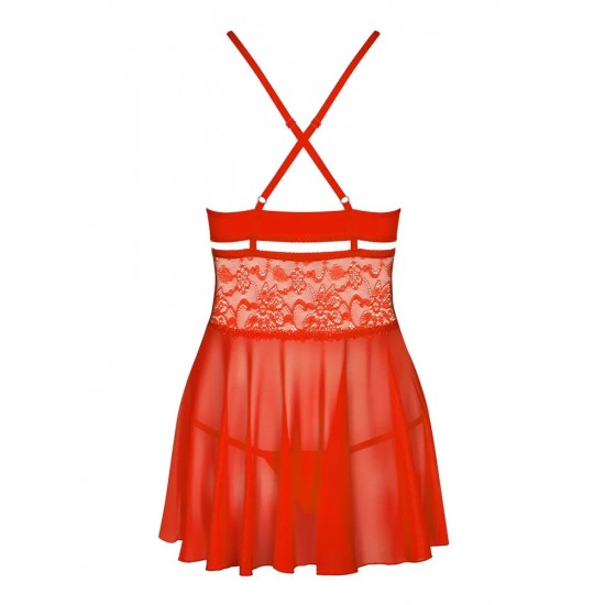 Комплект Babydoll 2 части червен L/XL Комплект Babydoll 2 части червен L/XL