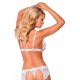 Комплект бял 3 части S/M Комплект бял 3 части S/M