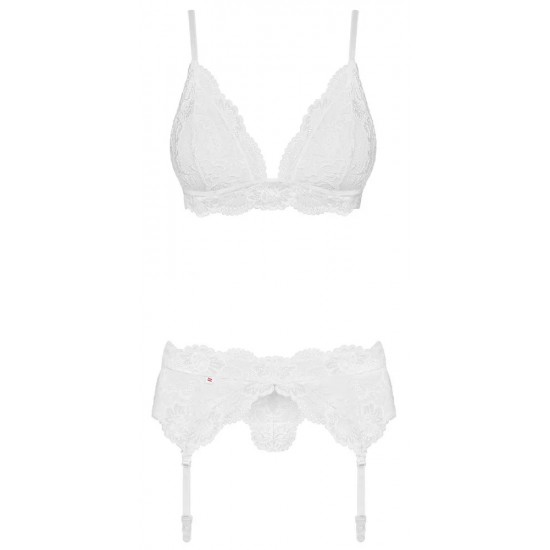 Комплект бял 3 части S/M Комплект бял 3 части S/M