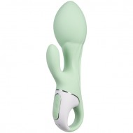 Надуваем вибратор Air Pump Bunny
