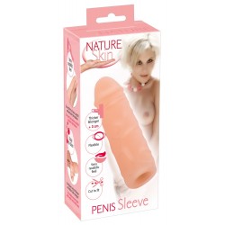 Удължител 15,5 cm за пенис Nature Skin