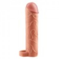 Удължител за пенис Fantasy Extensions 17,7 см с пръстен
