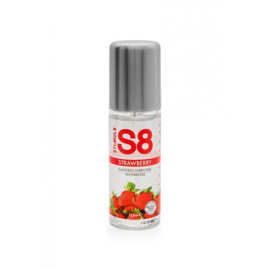 Strawberry S8 - лубрикант с вкус и аромат на ягода 125ml Strawberry S8 - лубрикант с вкус и аромат на ягода 125ml