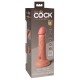 Вибратор 6" King Cock Elite с двойна пътност Вибратор 6" King Cock Elite с двойна пътност