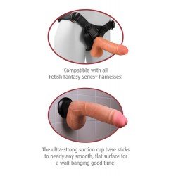 Реалистичен вибратор Deluxe 6.5''/17см
