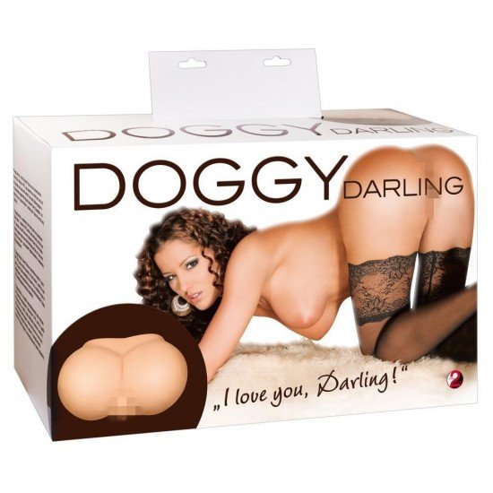 Мастурбатор настолен с два отвора Doggy Darling Мастурбатор настолен с два отвора Doggy Darling